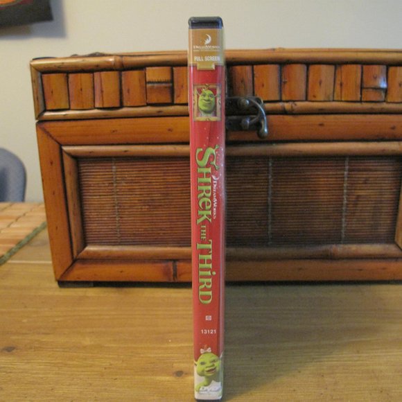 Shrek the Third DVD and Case - Full Screen Sedition - Picture 3 of 5